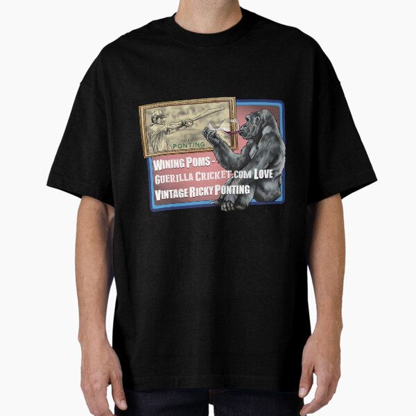Ricky Ponting's Wine T Oversized T-Shirt