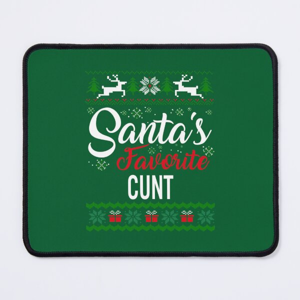 Item preview, Santas Favorite Cunt Christmas Ugly Sweater designed and sold by diduongcaotoc.