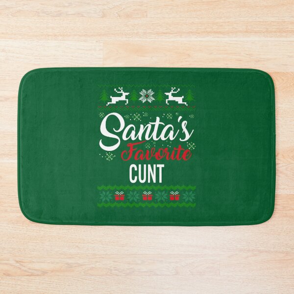 Item preview, Santas Favorite Cunt Christmas Ugly Sweater designed and sold by diduongcaotoc.