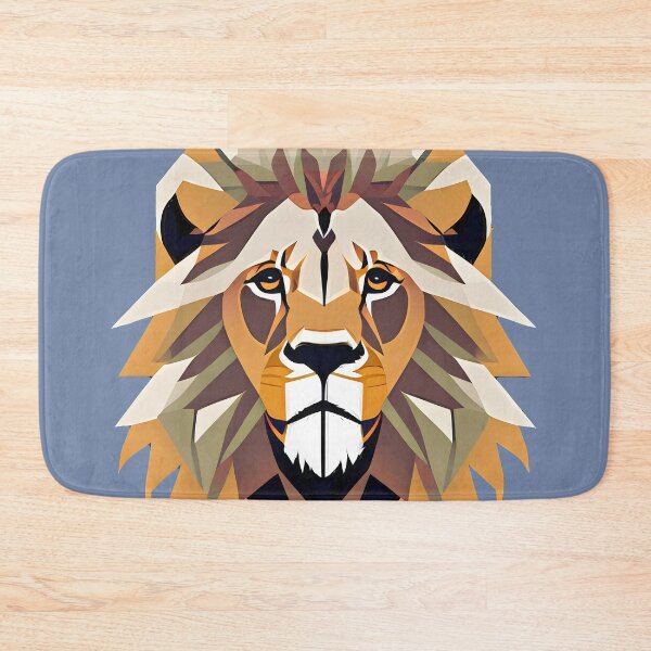 Item preview, Lion face art designed and sold by anandT.