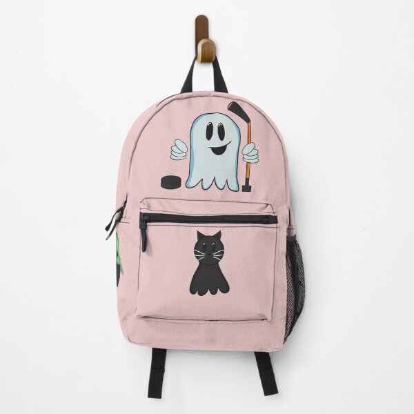 Item preview, Puck the Cat - Ice Hockey Ghost designed and sold by HockeyGhost.