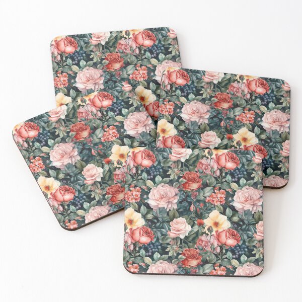 Item preview, Damask Roses Floral Patterns 02 designed and sold by PixelPastry.