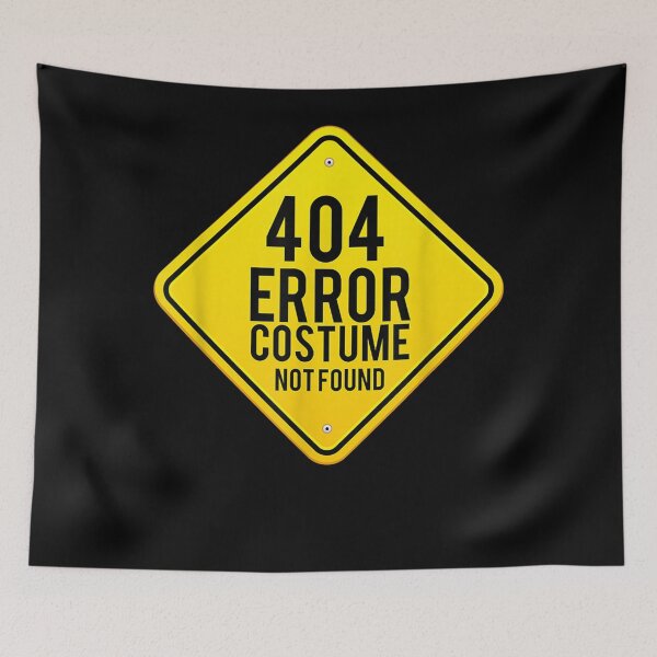 Item preview, 404 Error Costume Not Found Shirt Multipurpose  designed and sold by zeenjuragac.