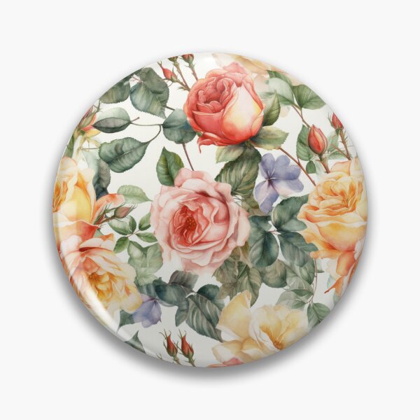 Item preview, Damask Roses Floral Patterns 03 designed and sold by PixelPastry.