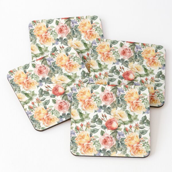 Item preview, Damask Roses Floral Patterns 03 designed and sold by PixelPastry.