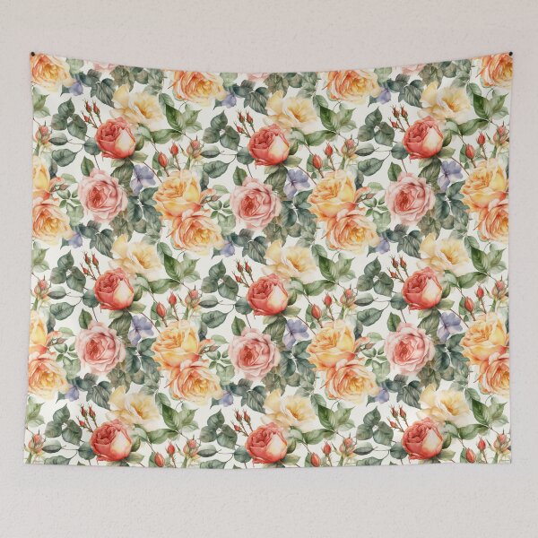 Item preview, Damask Roses Floral Patterns 03 designed and sold by PixelPastry.