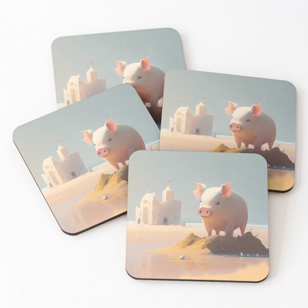 Item preview, Seaside Swine designed and sold by Wallbreaker Pig.