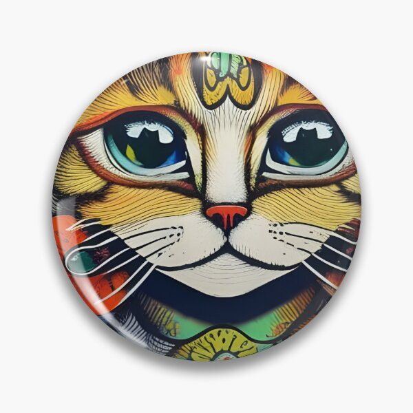 Item preview, Vintage Louis Wain Style Cat designed and sold by PC-artist.