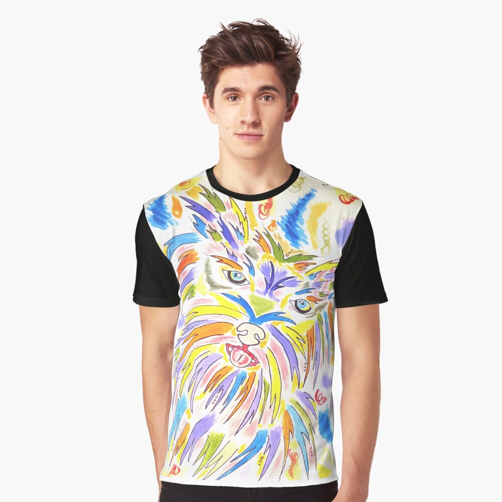 Aperçu de l'œuvre T-shirt graphique créée et vendue par doudouedition.