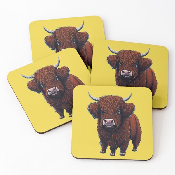 Item preview, Scottish Highland Cow designed and sold by TownWish.