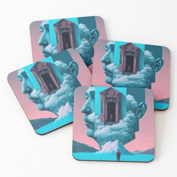Item preview, surrealism vaporwave art designed and sold by cooperdawn.