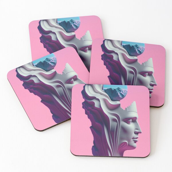 Item preview, surrealism vaporwave pop art designed and sold by cooperdawn.