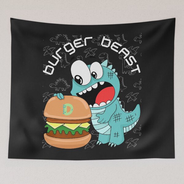 Artikelvorschau, Dino-Burger-Biest entworfen und verkauft von BrookProject.