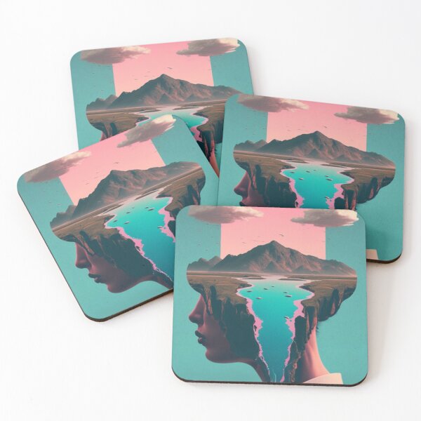 Item preview, surrealism vaporwave art designed and sold by cooperdawn.