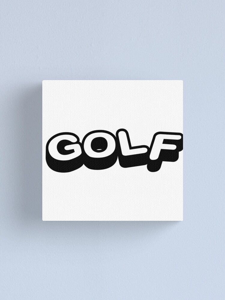 "GOLF WANG LOGO | Tyler The Creator" Canvas Print by PaulyH | Redbubble