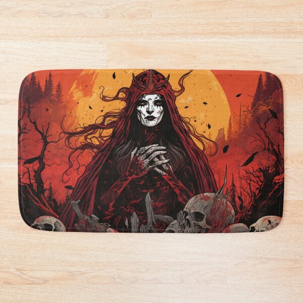 Item preview, Necromancer Under The Moonlight In A Dark Forest designed and sold by Nightarcade.