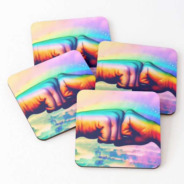 Item preview,  pride month "Unity's Prism: Magical Fistbump" designed and sold by willowbyraashi.