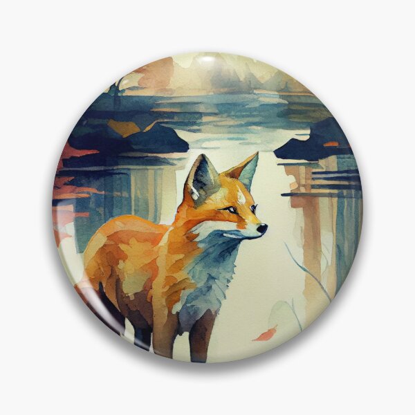 Item preview, fox by the lake designed and sold by davidrabon.