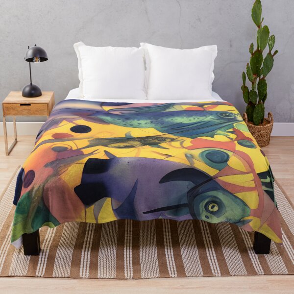 Item preview, Abstract Dreams of Fish designed and sold by bodhivista.