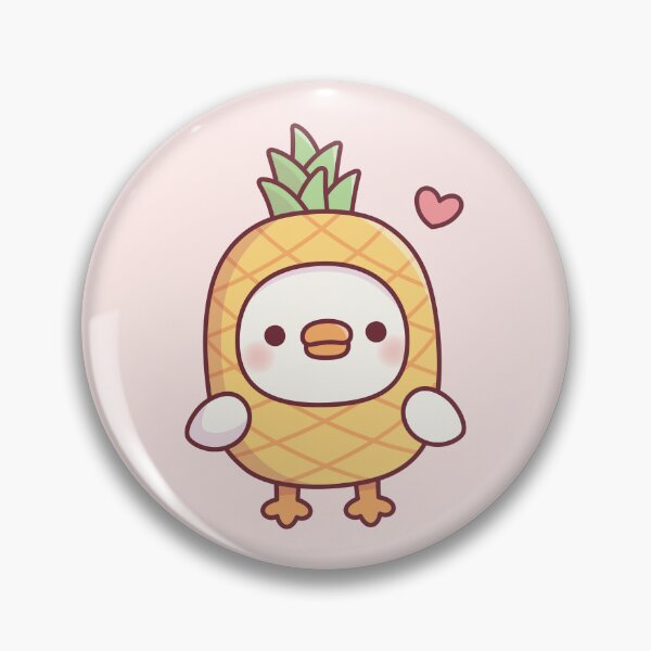 Item preview, Cute Pineapple Ducky Funny designed and sold by rustydoodle.