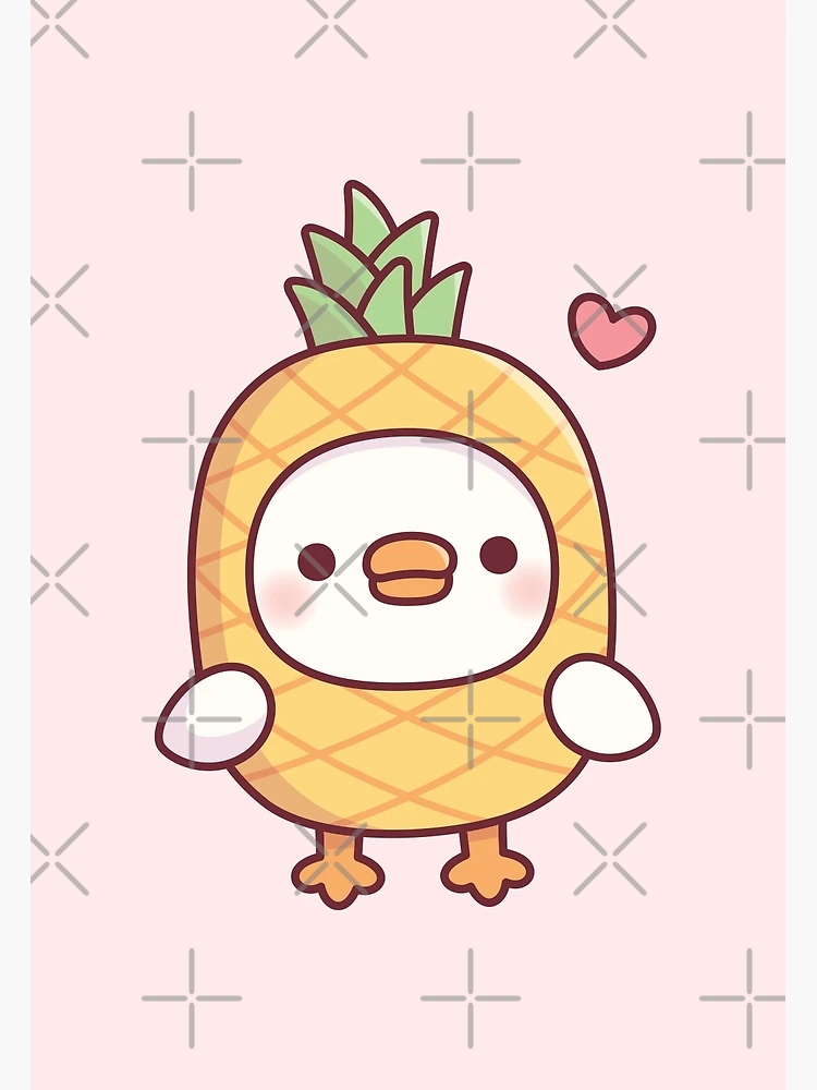 DUCKOO トロピカルアイランドシリーズ　パイナップル　PINEAPPLE POP MART x DUCKOO Tropical Island Mini Figure Pineapple Tube