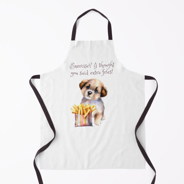Item preview, Exercise? I thought you said extra fries! designed and sold by knurvs.