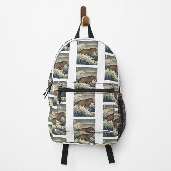 Item preview, Capybaras Riding Great Wave designed and sold by andreasatosi.