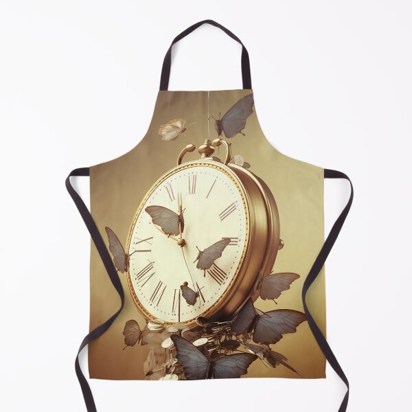 Item preview, butterfly vintage clock designed and sold by SameeraDammeyer.