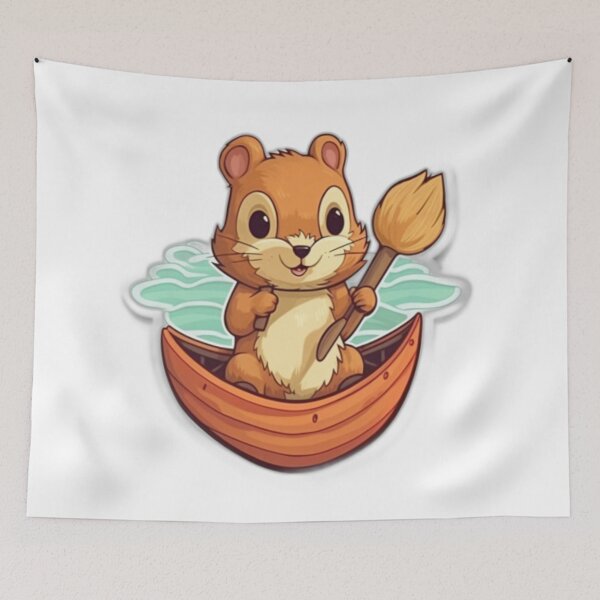 Item preview, Squirrel designed and sold by MixedModernArt.