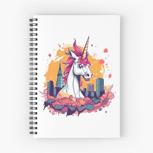 Item preview, Angry Monster Unicorn Destroy The City designed and sold by jonanmashup.
