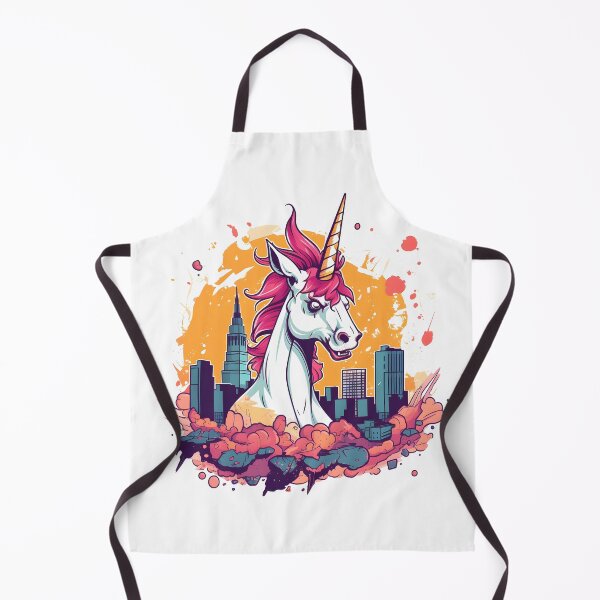 Item preview, Angry Monster Unicorn Destroy The City designed and sold by jonanmashup.