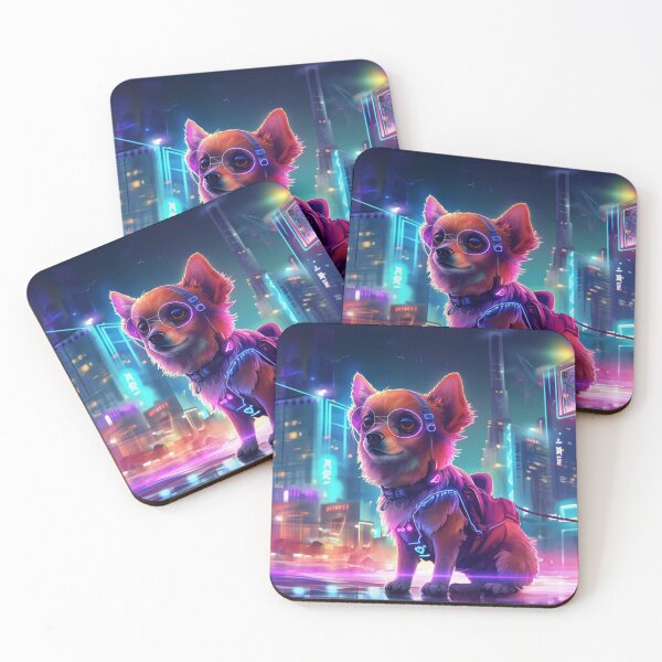 Item preview, Sunglass Cyberpunk Dog designed and sold by RobertoGreen.