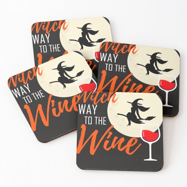 Item preview, Witch Way To The Wine Shirt Halloween Witch Wine  designed and sold by JuliaVega64.