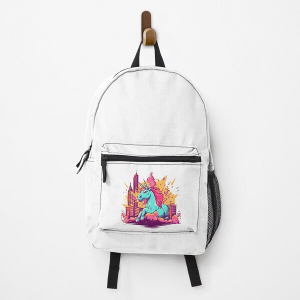 Item preview, Angry Monster Unicorn Destroy The City designed and sold by jonanmashup.