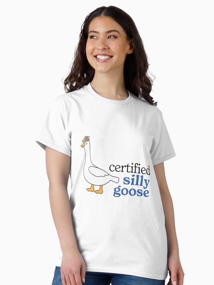 Thumbnail 2 of 7, Classic T-Shirt, Certified Silly Goose designed and sold by andreasatosi.