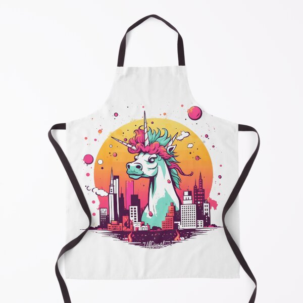 Item preview, Angry Monster Unicorn Destroy The City designed and sold by jonanmashup.