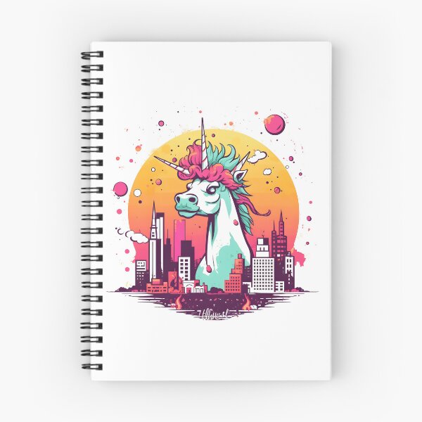 Item preview, Angry Monster Unicorn Destroy The City designed and sold by jonanmashup.