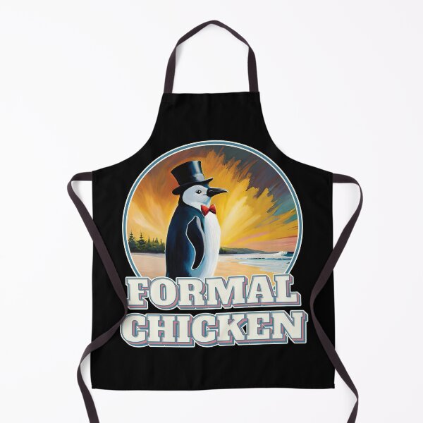 Item preview, Formal Chicken Funny Penguin Meme Ver3 designed and sold by thecatcouch.