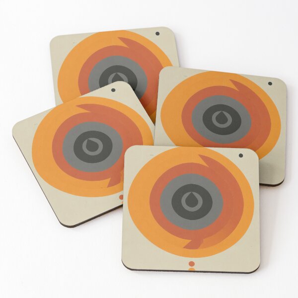 Item preview, Orange and red circles with gray hint | Brute force designed and sold by Phoenix-Textile.