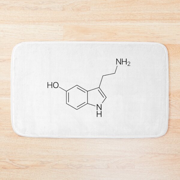 Item preview, Serotonin - Chemical Structure  designed and sold by itsmemaytal.