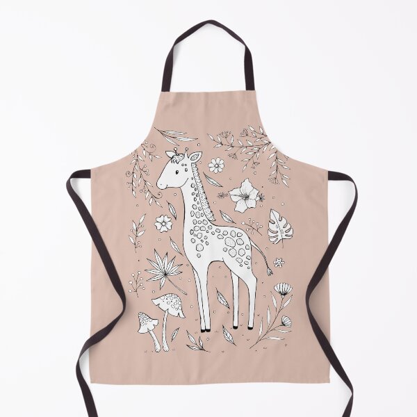 Item preview, Handdrawn Cute Giraffe designed and sold by Titatu.