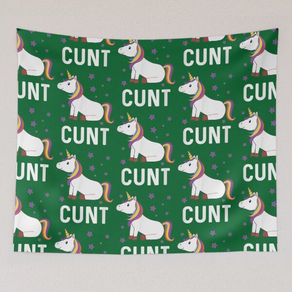 Item preview, Cunt Unicorn Majestic Rainbow Fuck You Fluff Magical Gift  designed and sold by conmeoandua.