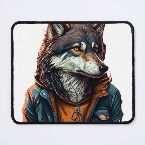 Item preview, A cool wolf designed and sold by DesignHeaven24.