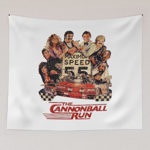 Item preview, Cannonball 80s Racing Movie Run Shirt, Maximum Speed 55 Shirt designed and sold by MekhalaSomsi.