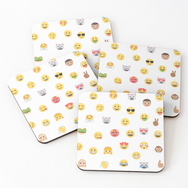Item preview, Multiple Emoji Icon Pattern designed and sold by saflimbenly.