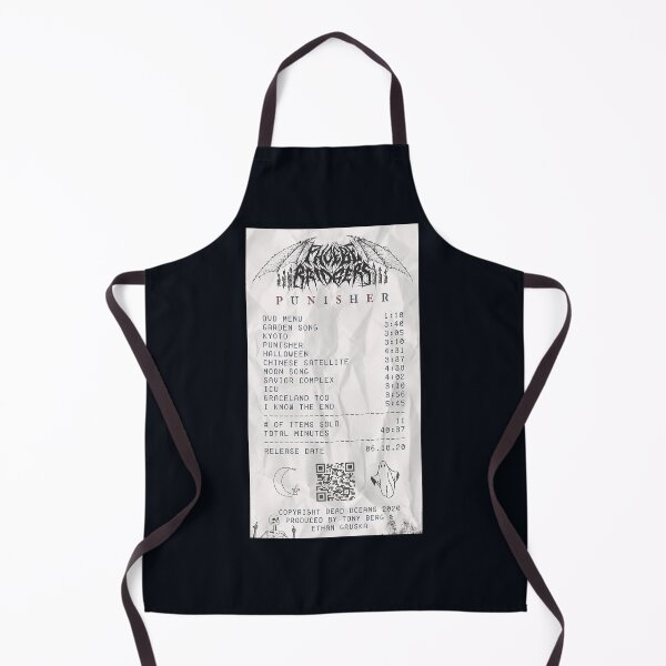 Item preview, phoebe bridgers - punisher album receipt  designed and sold by Mukijuasario.