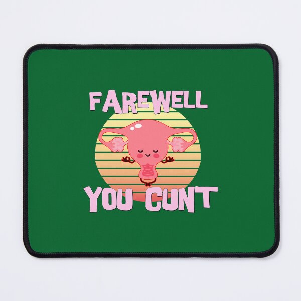 Item preview, Farewell you Count Funny Uterus Surgery Quote  designed and sold by conmeoandua.