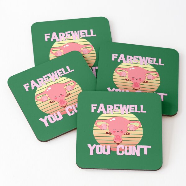 Item preview, Farewell you Count Funny Uterus Surgery Quote  designed and sold by conmeoandua.