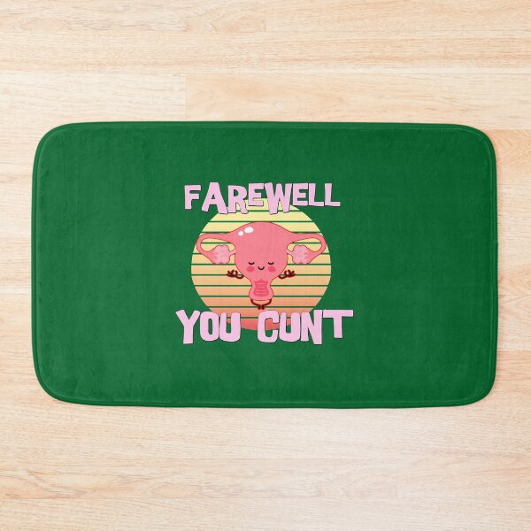 Item preview, Farewell you Count Funny Uterus Surgery Quote  designed and sold by conmeoandua.