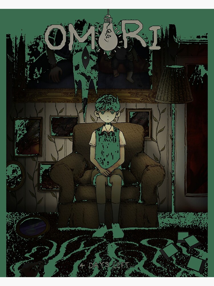 OMORI Lamp Room オモリ アートワーク　ポスター Interesting detail I noticed in this official art (Lamp Room